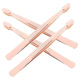 Mobestech 4 Stück Wimpernpinzette aus Edelstahl Gerade Präzisionspinzette...