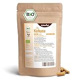 Kurkuma Kapseln Bio Nachfüllpack | 400 Stück | 4800mg Kurkuma pro...