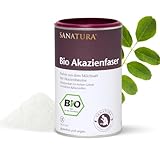 Sanatura Akazienfaser Pulver Bio – 180 g – wertvoller...