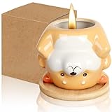 Welpe-Duftkerzen - Geschenke für Frauen als Geburtstagsgeschenk - Zitrone...