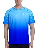 Roadbox Herren Rashguard Kurzarm, UPF 50+ UV Schutz Schwimm Shirt,...