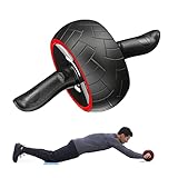 EMEKIAN Ultra-breites Bauchmuskel-Roller, Bauch- und Rumpf-Trainingsrolle...