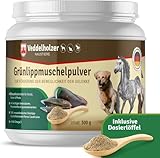 Veddelholzer Natürliches Grünlippmuschelpulver Hund - 500g...