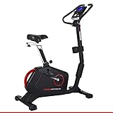 HAMMER Ergometer Cardio Motion BT, leises Fitnessfahrrad mit tiefem...