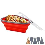 Iceten Pizza-Aufbewahrungsbehälter, zusammenklappbarer...