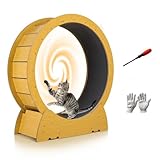 Katzenlaufrad Großes Laufrad für Katzen 90cm, Katzenlaufband für...