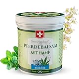 SwissMedicus Pferdebalsam mit Hanf - 500 ml - Kühlende Wirkung für...