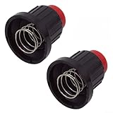 Terrassenheizungs-Zündschalter 2 Stück mit austauschbarer roter Kappe und...