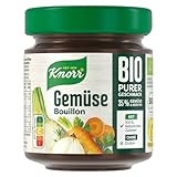 Knorr Gemüse Bouillon Bio purer Geschmack mit 35% Gemüse und Kräutern...