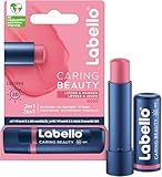 Labello Caring Beauty Rose Lippenpflegestift mit Farbe und Sonnenschutz,...