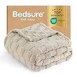 BEDSURE Kuscheldecke Flauschig - Fleecedecke & Wolldecke, Sofadecke,...