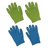 FOMIYES 2 Paare Gel Feuchtigkeitshandschuhe Elastische Handpflegehandschuhe...