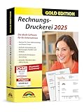 Rechnungsdruckerei 2025 Gold Edition – Rechnungsprogramm für...