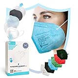 Virshields® FFP2 Mundschutz Maske - PFE 94%, VFE 99.99%, EN...
