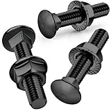 SWTYExt 25 Stück Schlossschrauben M6x40mm Schloßschrauben Edelstahl 304...
