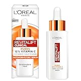 L'Oréal Paris 12% pures Vitamin C Serum, für einen strahlenden Hautton...