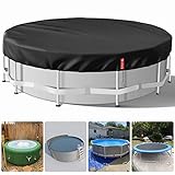 Poolabdeckung FüR Stock Tank Pool, 420 D Oxford-Stoffpoolplane Und Pool...