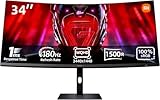 Xiaomi G34WQi Ultrawide Gaming Monitor 34 Zoll - WQHD, 180Hz, 1ms, HDR 10,...