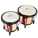 EastRock Bongo-Trommel-Set,4” and 5” für Erwachsene, Anfänger,...