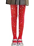 LOLANTA Glitzernde Strumpfhosen für Mädchen, Fischnetz-Strümpfe,...