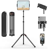 XXZU 182CM Tablet Halterung Stativ, Tablet Ständer 360 ° Drehbar Handy...