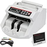 VEVOR Geldscheinzähler mit LED-Display und professionellem...