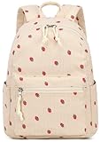 LEDAOU klein Rucksack für Damen Mini-Rucksack Geldbeutel für Mädchen...
