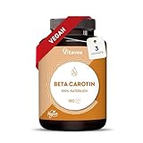 Beta Carotin Kapseln Hochdosiert & Vegan – Vorstufe von Vitamin A -...