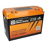 LIONTRON LiFePO4 12,8V 150Ah LX Arctic; 1920Wh; geeignet für die...