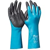 Gebol Grip Tech, lange Gummihandschuhe mit Chemikalienschutz, wasserfeste...