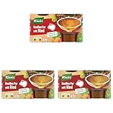 Knorr Bouillon Pur mit Rind leckere Rinderbrühe mit vollem Geschmack 6x 28...