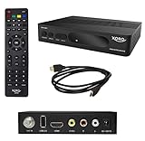 Xoro HRS 8657 HD-Receiver für digitales Satellitenfernsehen (DVB-S2) mit...