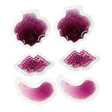 FONDOTIN 6Stücke Kühlende Gel Pads Für Gesicht Und Lippen...