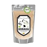 Maca Fit Pulver Black 500g BIO Original aus Peru Junin, reines...