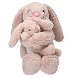 Depesche 13509 Princess Mimi - Kuscheltier Hase Nelly mit Baby-Hase, in...