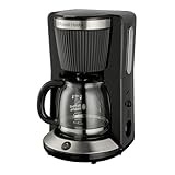 Russell Hobbs Filterkaffeemaschine [1,25L,1100W] Brontë Black...