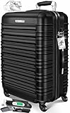 KESSER® Reisekoffer Großer Hartschalen-Koffer Inkl. Kofferwaage +...