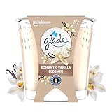 Glade Duftkerze, Romantic Vanilleblüte, angereichert mit ätherischen...
