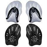 2 Paar Hand Paddles Schwimmen, Paddles Schwimmen, Fingerpaddles,...