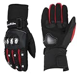 SANRLO Skihandschuhe Winter Snowboard Handschuhe Wasserdicht Warm...