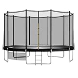 JUMMICO Trampolin Outdoor Ø 183/228/305/366/427 cm, Gartentrampolin für...