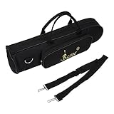 Trumpet Gig Bag, Oxford Verstellbarer Schulterriemen aus weichem Stoff mit...