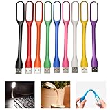 USB-Licht,Mini USB-LED-licht-Lampe,9 Stück Flexible USB LED Licht,USB LED...