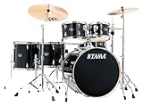 Tama IP62H6W-HBK Imperialstar 6-Piece Drum Kit (Hairline Black)