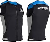 CRESSI Men's Guardian Neoprene Zipper Vest 2mm Doppelt Gefütterte...
