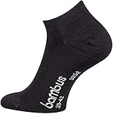 TippTexx 24 6 Paar seidige Bambus Socken, Geruchs-Killer mit Anti-Loch...