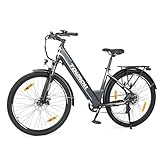 Touroll 27,5 Zoll E-Bike, Trekking Elektrofahrrad mit 36V 15.6Ah großem...