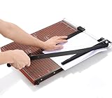 COOCHEER Papierschneider, A3 Profi Hebelschneider Fotoschneider...
