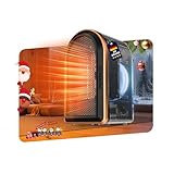 GZCHENHAO 9.0 Upgrade Mini Heizlüfter Bad【Heizleistung Nr.1–SPD...