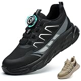 BAXIWUY Sicherheitsschuhe Herren Arbeitsschuhe Damen Sportliche Leicht...